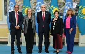 Президент халықаралық конвенция жетекшілерімен кездесу өткізді