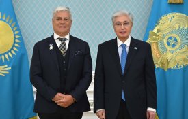 Мемлекет басшысы Халықаралық кинология федерациясының президенті Тамаш Яккельді қабылдады