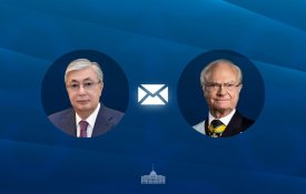 Мемлекет басшысы Швеция Королі XVI Карл Густавты 80 жылдық мерейтойымен құттықтады