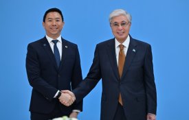 Глава государства принял председателя правления Presight AI Томаса Прамотедхама