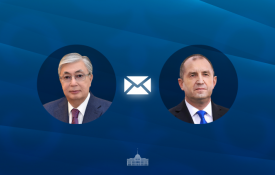 Касым-Жомарт Токаев направил поздравительную телеграмму Румену Радеву