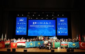 В Астане прошел чемпионат по робототехнике с участием юных инженеров из тюркоязычных стран