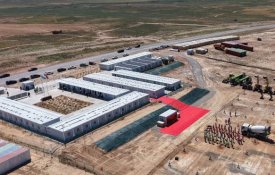 В Туркестанской области ведется строительство солнечной электростанции мощностью 300 МВт