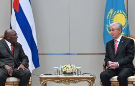 Состоялась встреча Президента Казахстана с Вице-президентом Кубы Сальвадором Вальдесом Месой