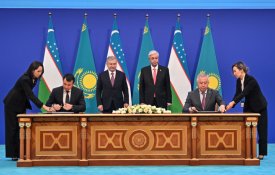 Подписана Дорожная карта по реализации достигнутых договоренностей между Казахстаном и Узбекистаном