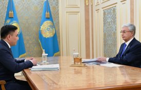 Глава государства принял акима Шымкента Габита Сыздыкбекова