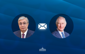 Мемлекет басшысы ІІІ Чарльздің туған күніне байланысты құттықтау хатын жолдады