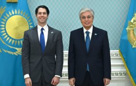 Глава государства принял исполнительного директора Финансовой корпорации США по международному развитию Бена Блэка