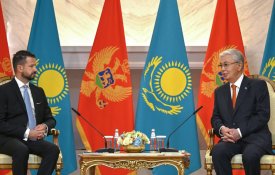 Президенты Казахстана и Черногории провели переговоры в узком составе