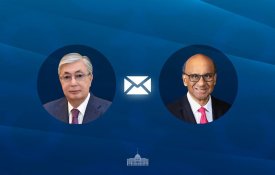 Мемлекет басшысы Сингапур Президентіне құттықтау жеделхатын жолдады