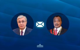 Мемлекет басшысы Конго Президентіне құттықтау жеделхатын жолдады