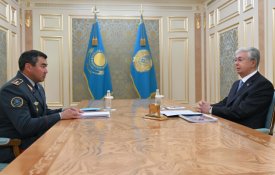 Глава государства принял министра по чрезвычайным ситуациям Чингиса Аринова