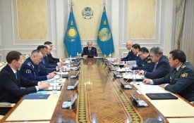 Глава государства провел заседание Совета Безопасности