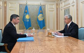 Глава государства принял Премьер-министра Олжаса Бектенова
