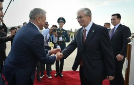 Мемлекет басшысы Бішкек қаласына жұмыс сапарымен барды