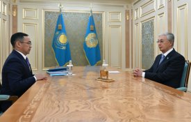 Глава государства принял министра культуры и информации Армана Кырыкбаева