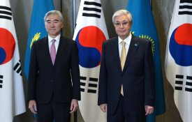 Мемлекет басшысы Hyundai Motor Group корпорациясының президенті әрі стратегия және жоспарлау жөніндегі бөлім жетекшісі Сунг Кимді қабылдады