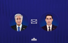 Глава государства направил телеграмму поздравления Сердару Бердымухамедову по случаю дня его рождения