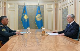 Мемлекет басшысы Қорғаныс министрі Айдос Мырзахметовті қабылдады