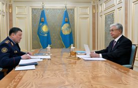 Мемлекет басшысы Ішкі істер министрі Ержан Сәденовті қабылдады