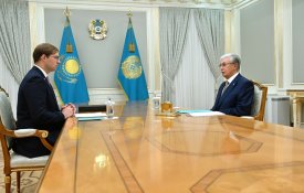 Мемлекет басшысы Халықаралық шахмат федерациясының (FIDE) президенті Тимур Турловты қабылдады