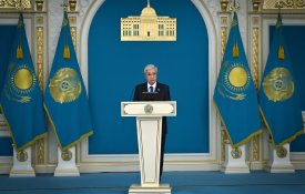 Мемлекет басшысы телекөпір режимінде Ақтоғай мыс балқыту зауытының құрылысын бастау рәсіміне қатысты